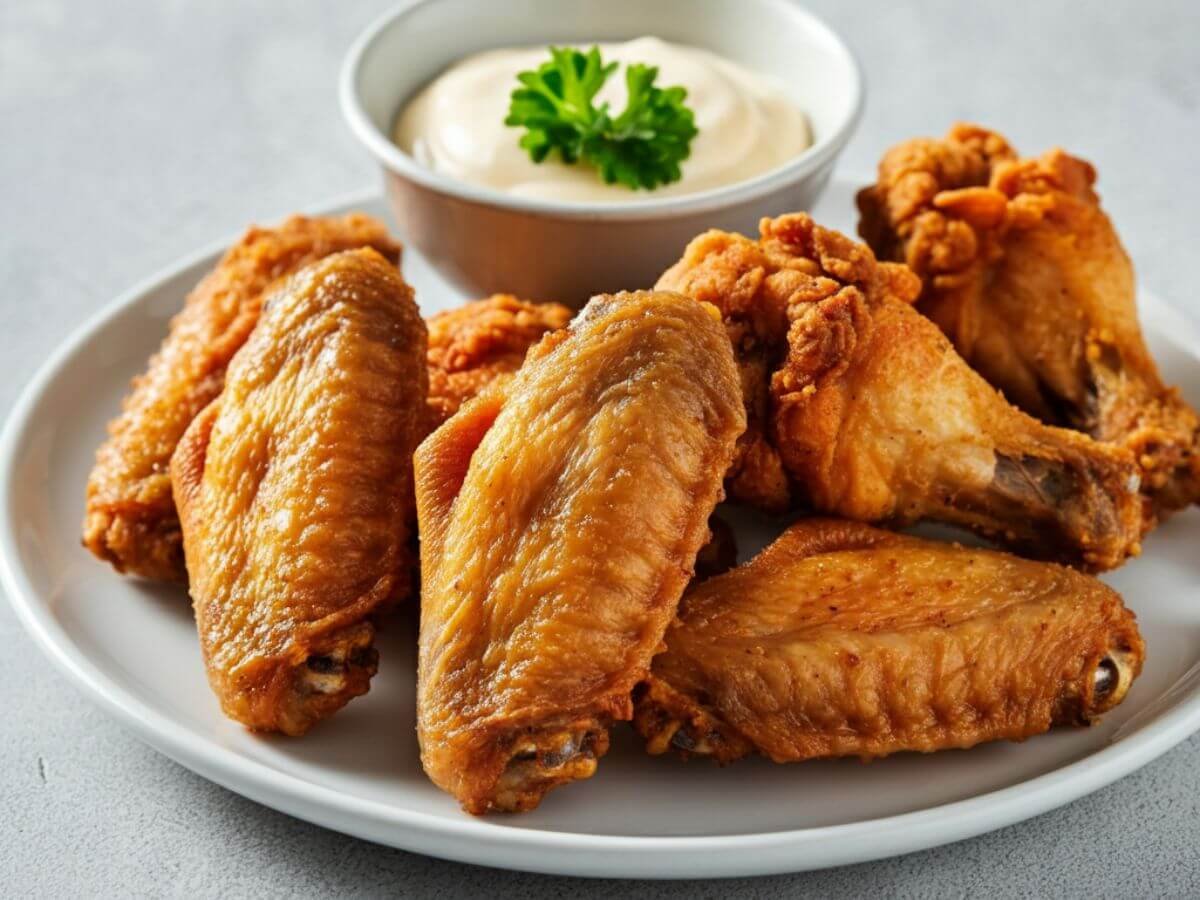 Crispy Fried Chicken Wings Recipe