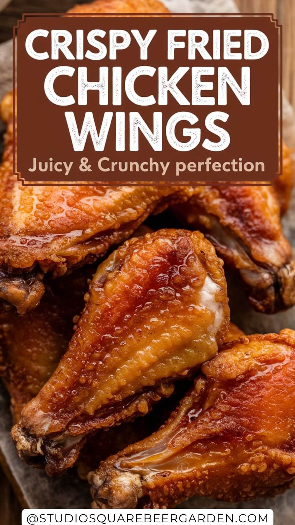 Indulge in mouth-watering, crispy fried chicken wings that are crunchy on the outside and juicy on the inside. This crowd-pleasing recipe is easy to make and sure to become your go-to comfort food!