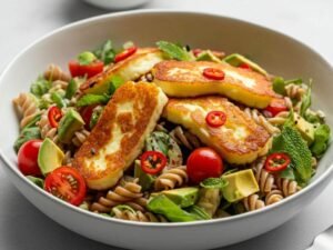 Haloumi Pasta Salad Recipe