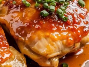 Honey Garlic Chicken Thighs