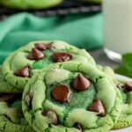 Mint Chocolate Chip Cookies