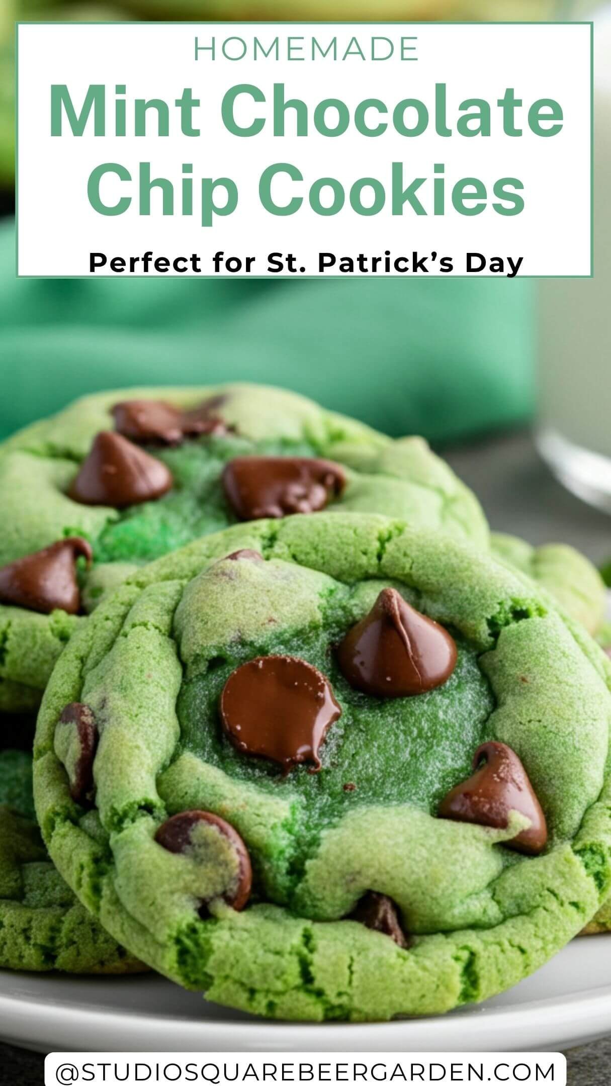 Celebrate in style with these Best Mint Chocolate Chip Cookies! Their cool mint flavor and rich chocolate chips make them the perfect St. Patrick’s Day snack for any festive gathering.