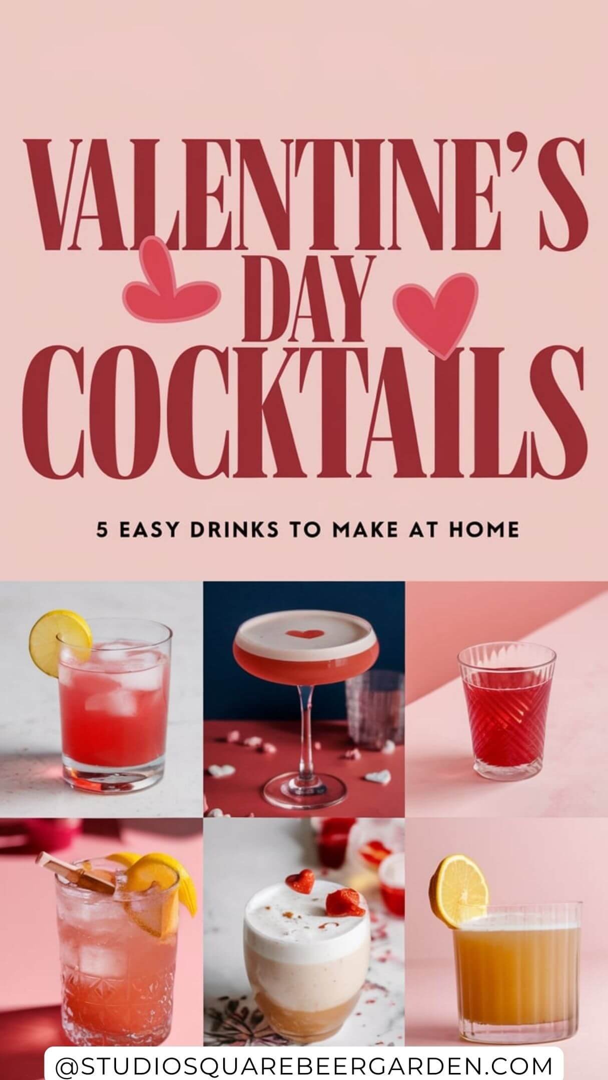 Celebrate love with these 5 romantic Valentine’s Day cocktails that are easy to mix at home! Whether you love fruity, bubbly, or creamy drinks, these cocktails will set the mood for the perfect night. From classic love potions to trendy pink drinks, these recipes will make your Valentine’s Day extra special.