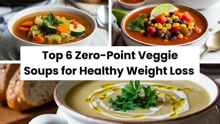 Top 6 Zero-Point Veggie Soup Recipes