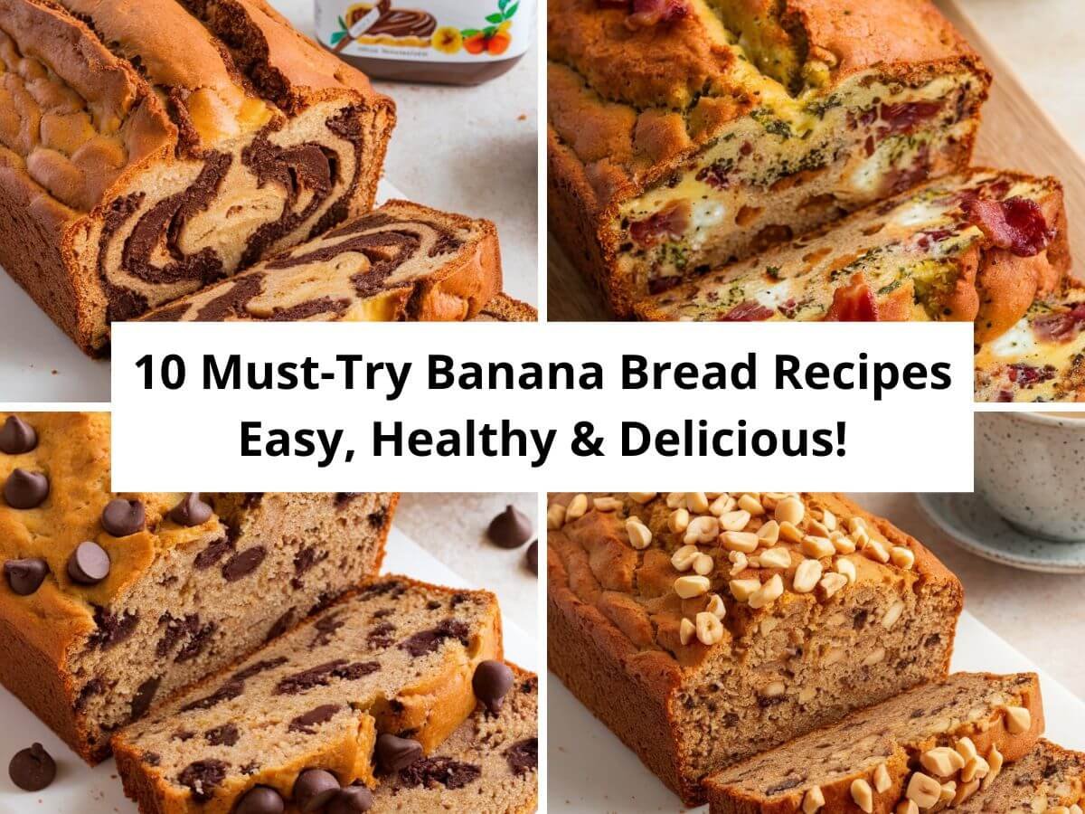 10 New Banana Bread Recipes You’ll Love