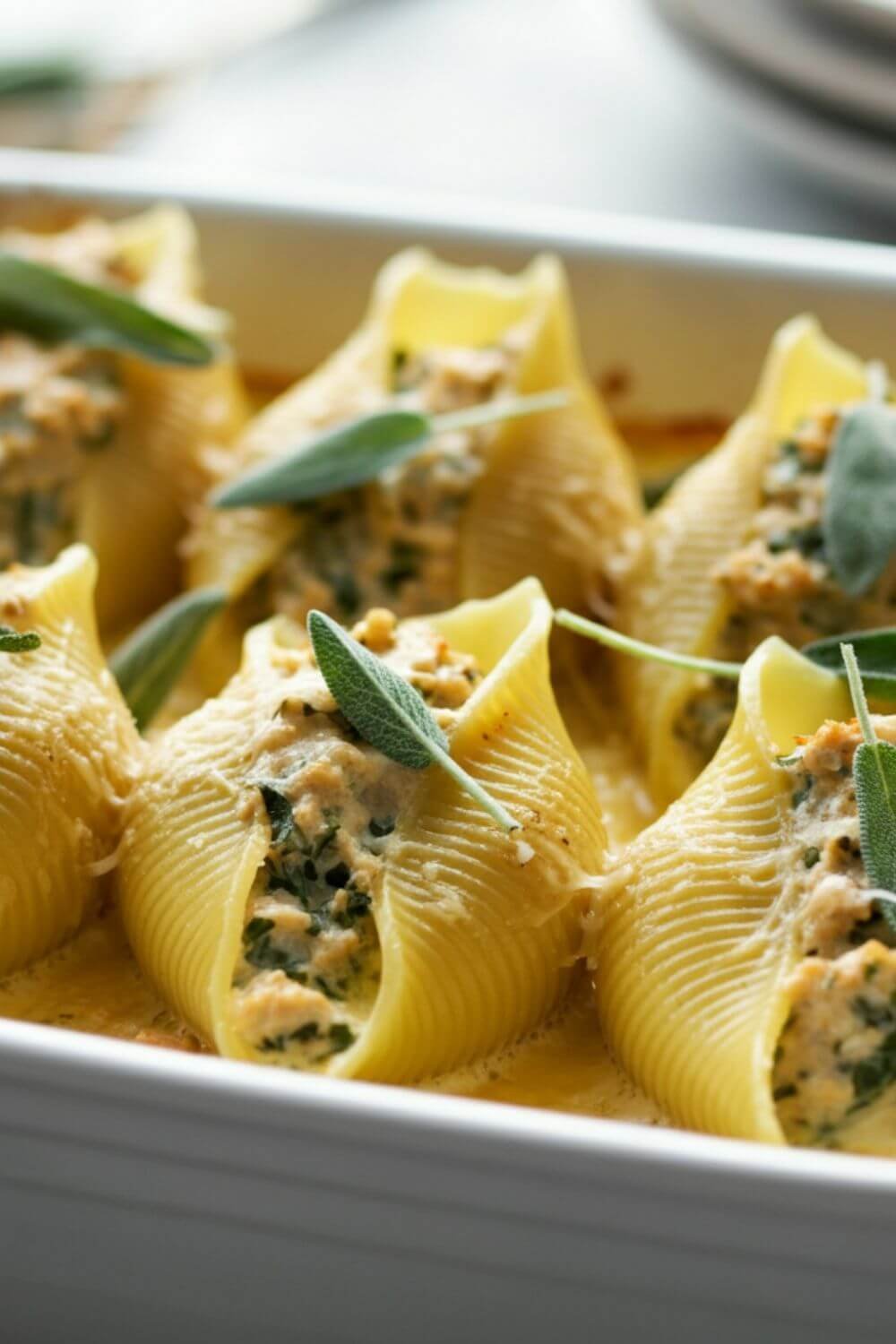 Butternut Squash and Sage Stuffed Shells 