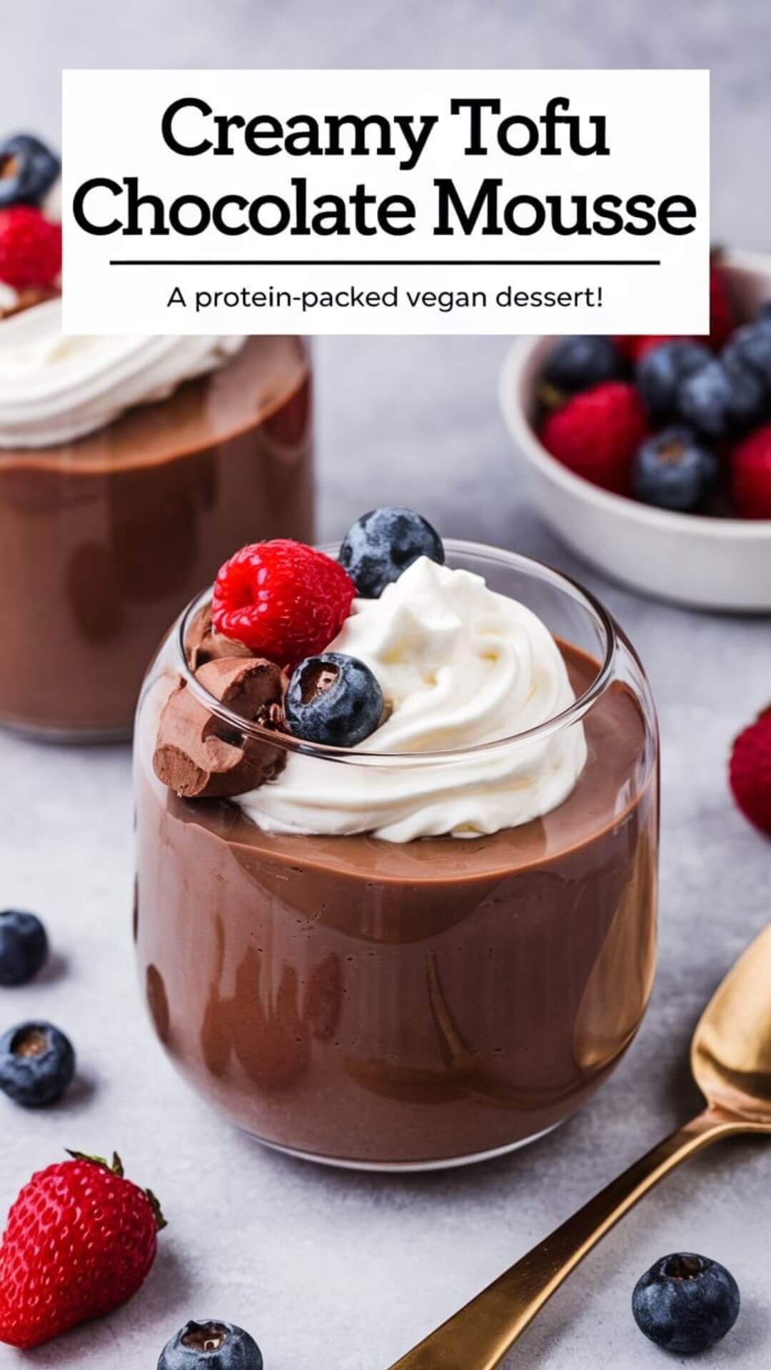 This tofu chocolate mousse is so creamy and rich, you won’t believe it’s dairy-free!  Made with silken tofu, dark chocolate, and maple syrup, it’s an easy, healthy dessert perfect for vegans, chocolate lovers, and clean eaters. Try this simple, indulgent treat today!