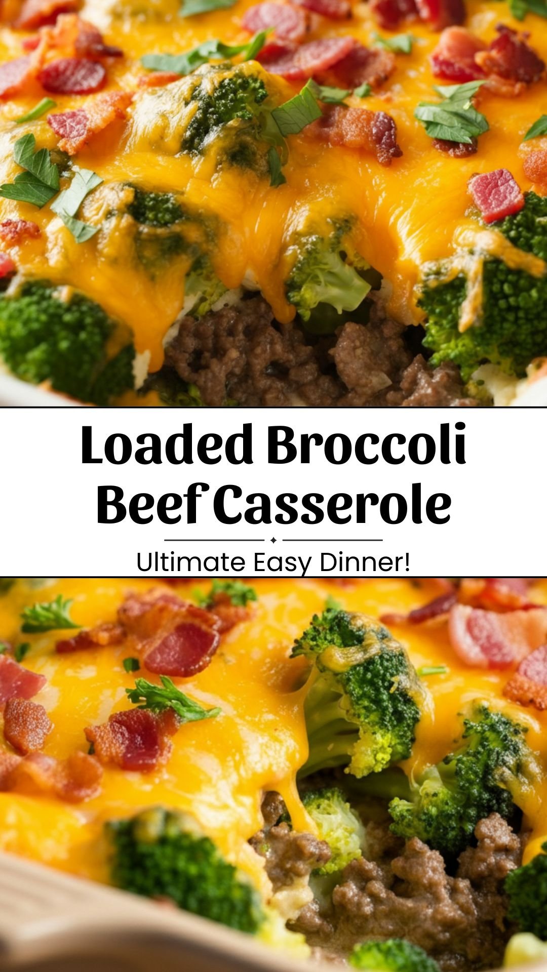  This Loaded Broccoli and Beef Casserole is creamy, savory, and packed with protein! Plus, it's a healthy, low-carb option that’s simple to make! Perfect for meal prep or a cozy family dinner.