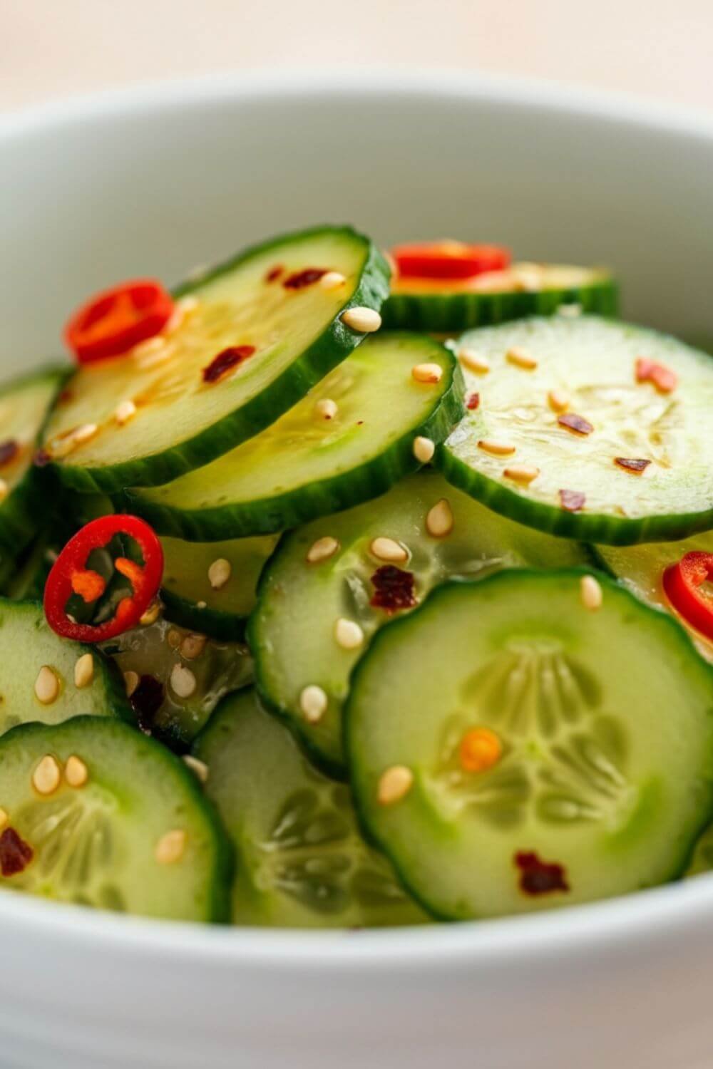 Spicy Asian Cucumber Salad