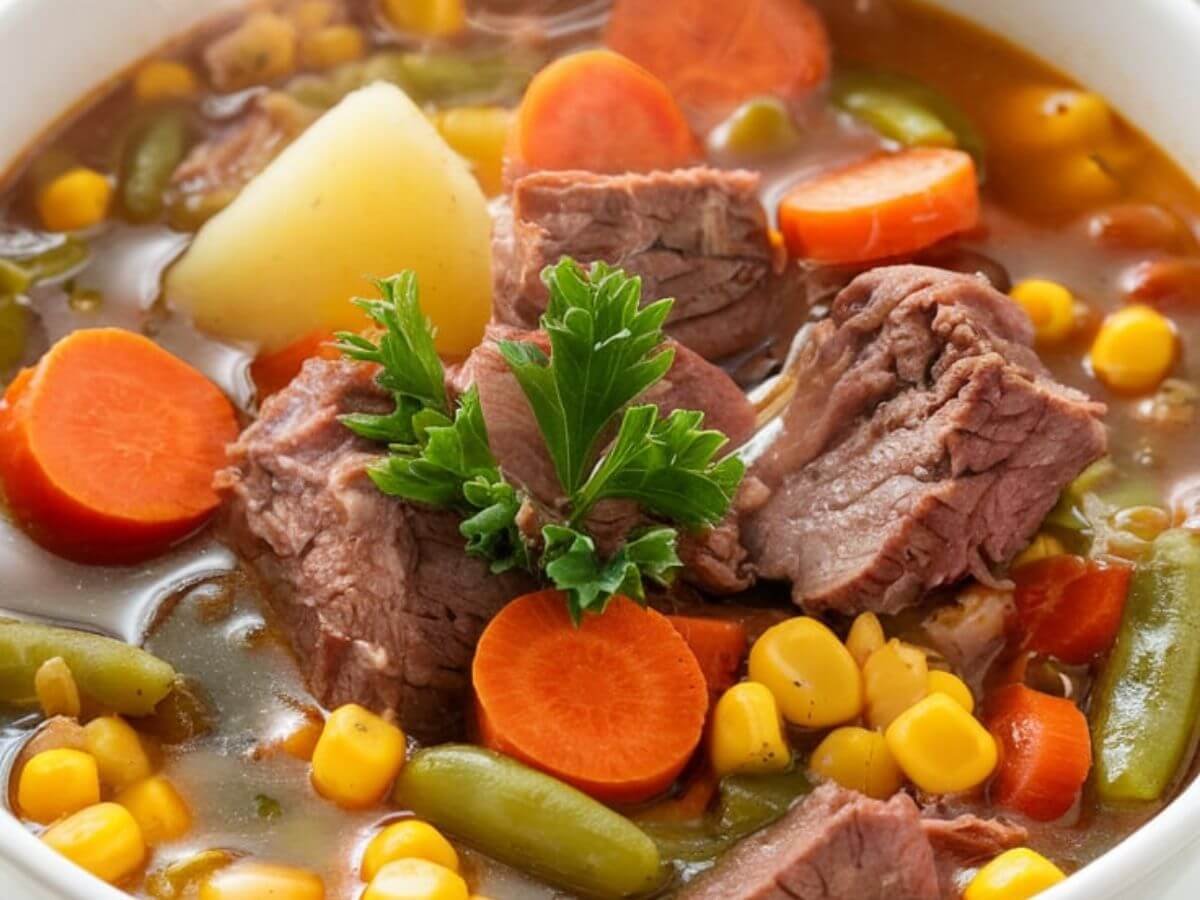 Vegetable Beef Soup Recipe