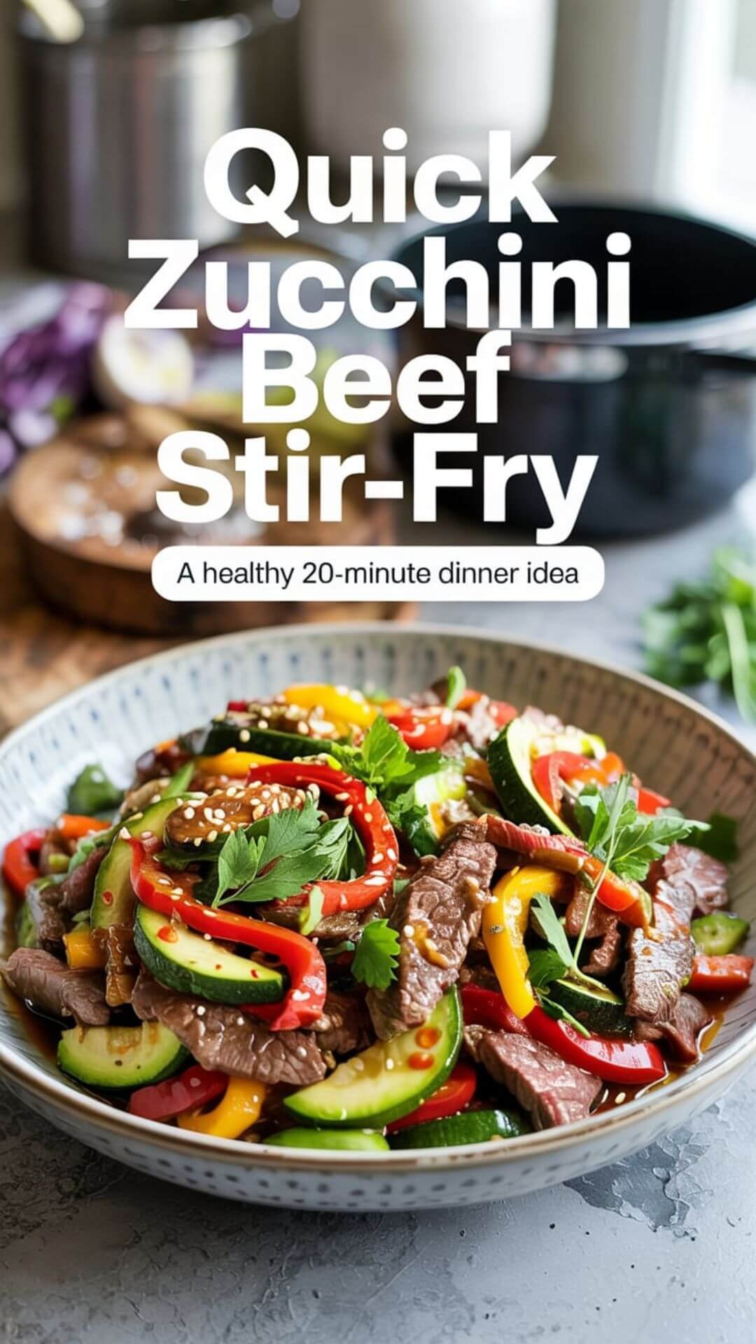 This zucchini beef stir-fry is packed with protein, fresh veggies, and bold flavors. Perfect for busy weeknights, low-carb dinners, and anyone following a healthy eating lifestyle. Ready in just 20 minutes!