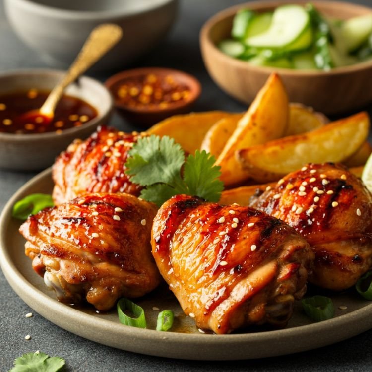 Spicy Honey Glazed Chicken