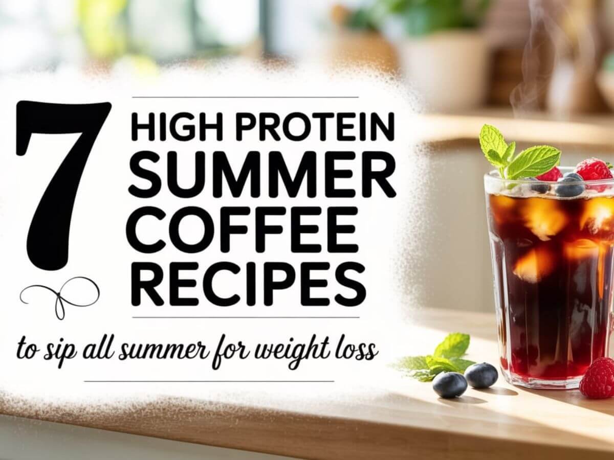 7 High Protein Summer Coffee Recipes for Weight Loss