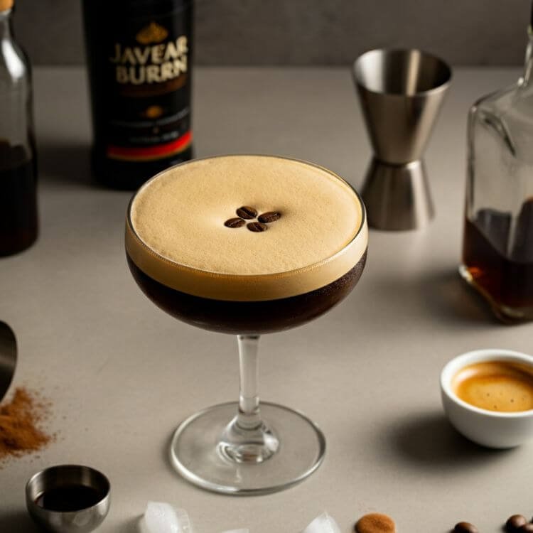 Classic Espresso Martini with Javar Burn 