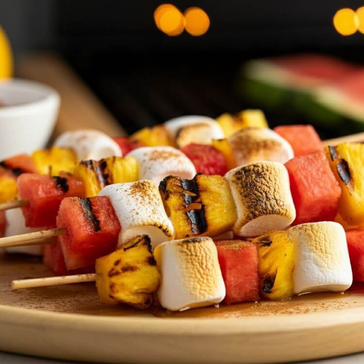 Grilled Fruit Skewers