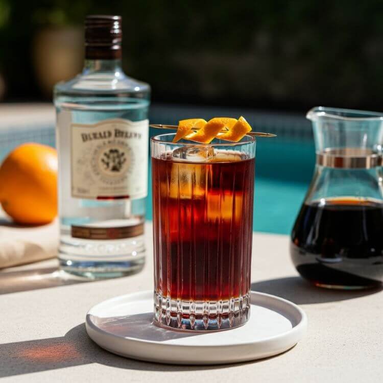 Iced Coffee Negroni 