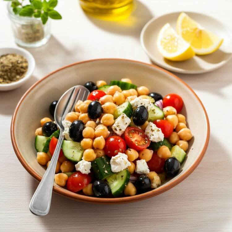 Mediterranean Chickpea Salad