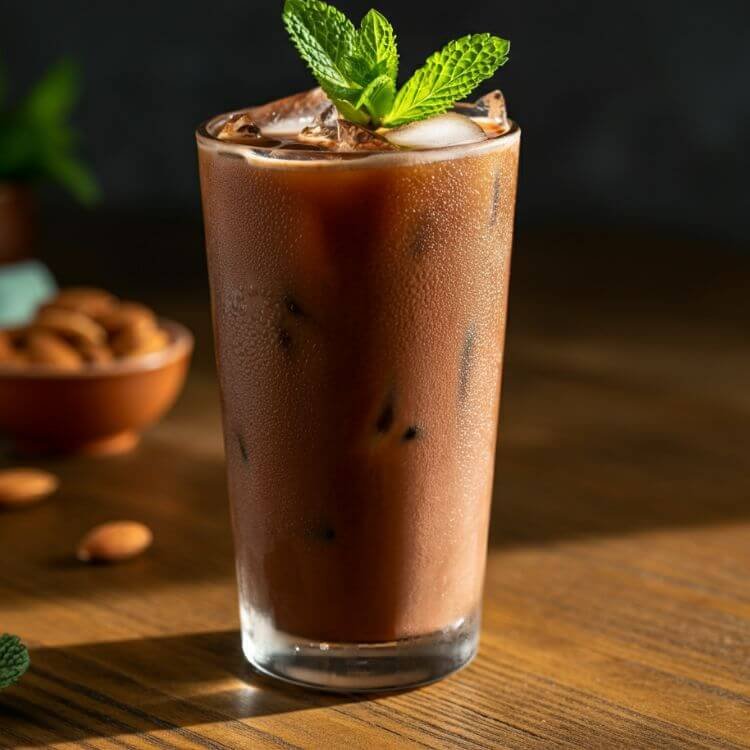 Mint Chocolate Iced Coffee 