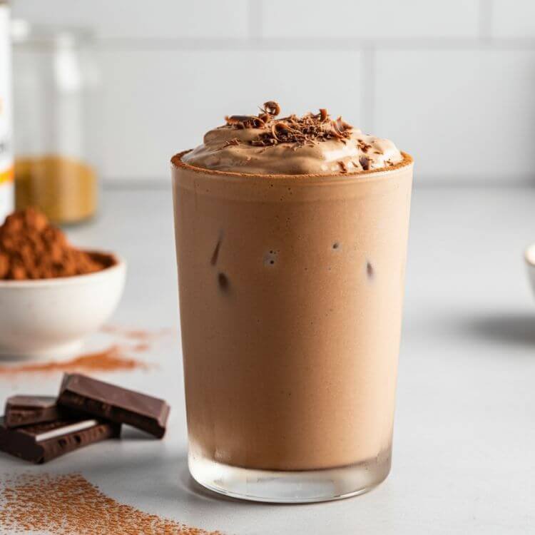 Mocha Protein Shake Coffee