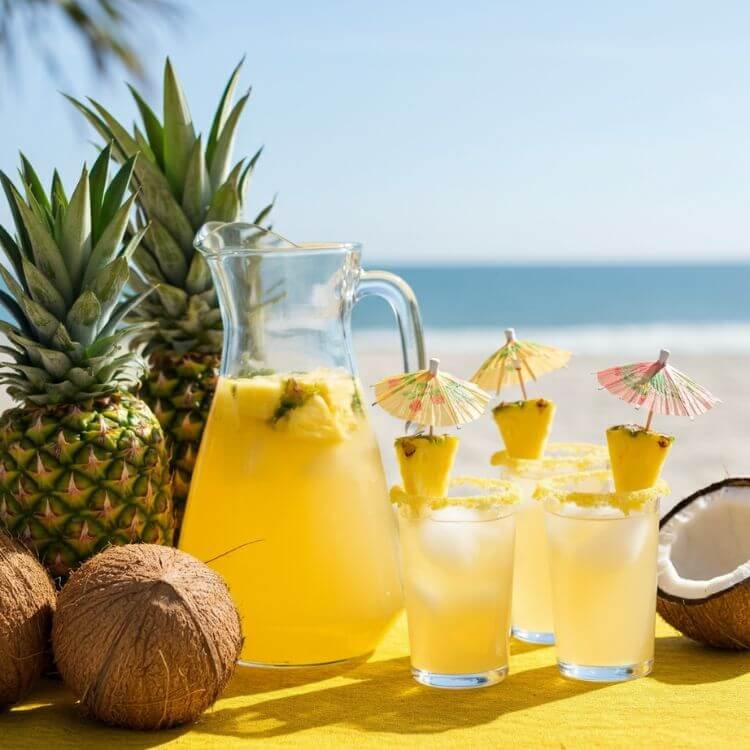 Pineapple Coconut Sangria