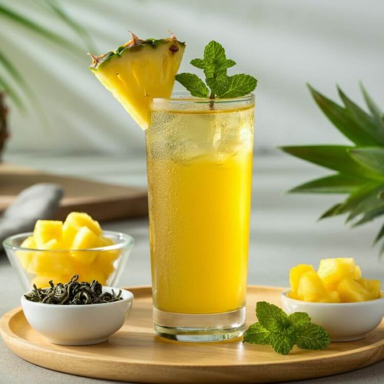 Pineapple Mint Iced Tea