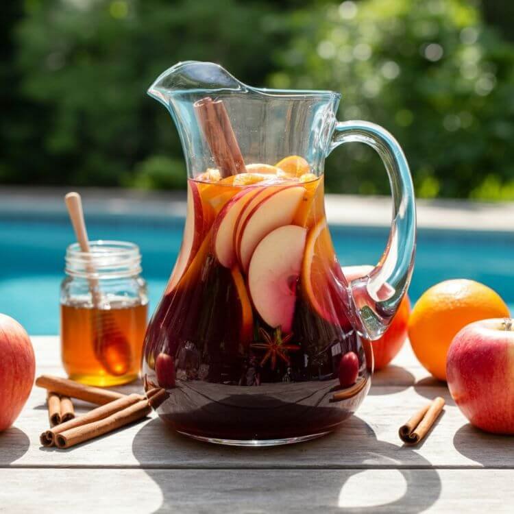 Spiced Apple Sangria 
