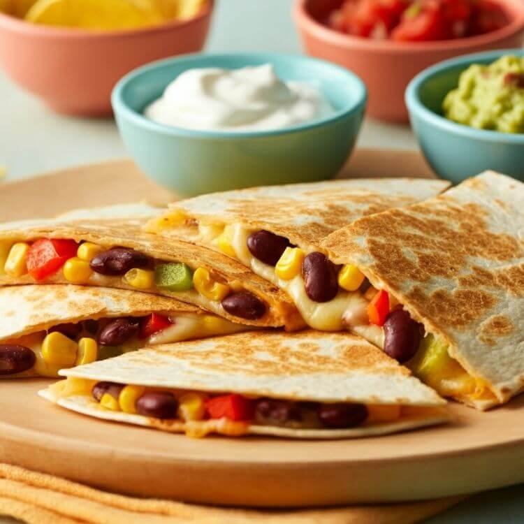 Veggie-Packed Quesadillas