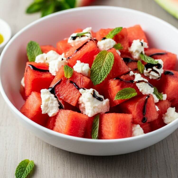 Watermelon and Feta Salad 