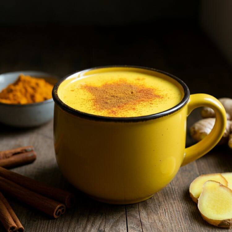 Cinnamon Spiced Turmeric Coffee 