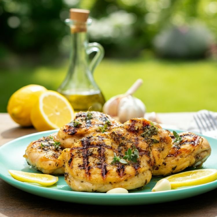 Grilled Lemon Herb Chicken