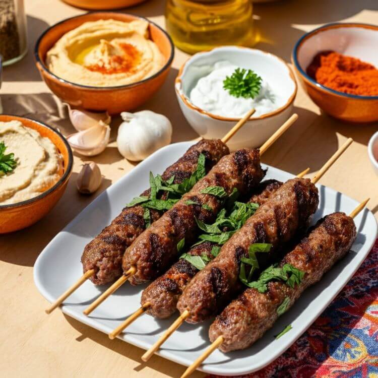 Ground Beef Kebabs 