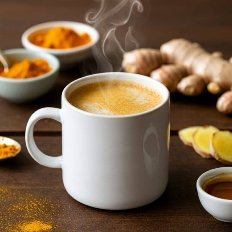 Honey Ginger Turmeric Americano