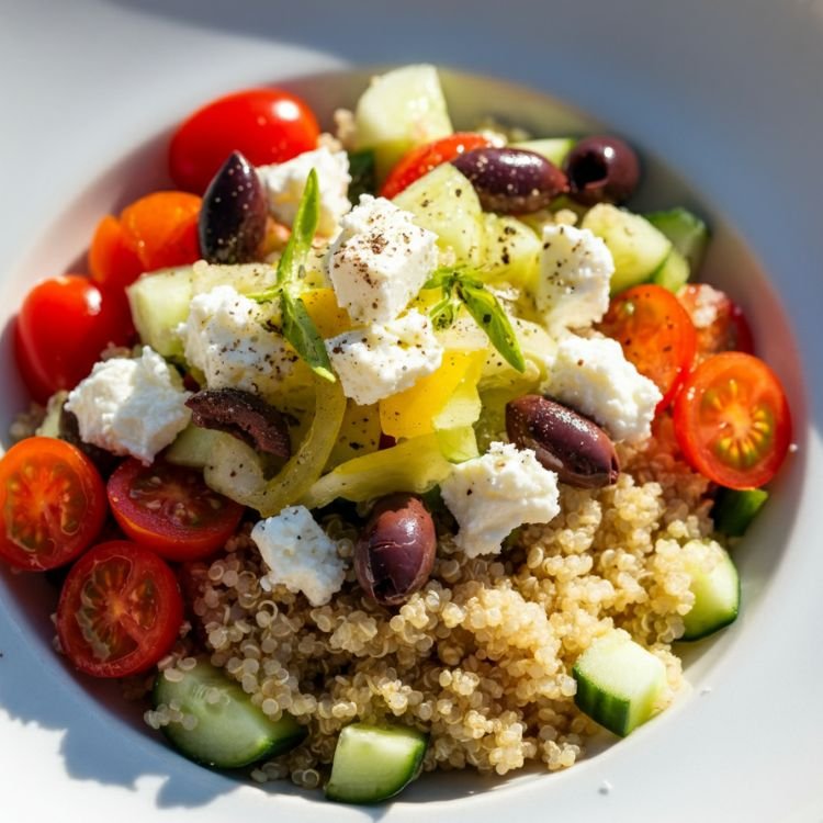 Mediterranean Quinoa Bowl