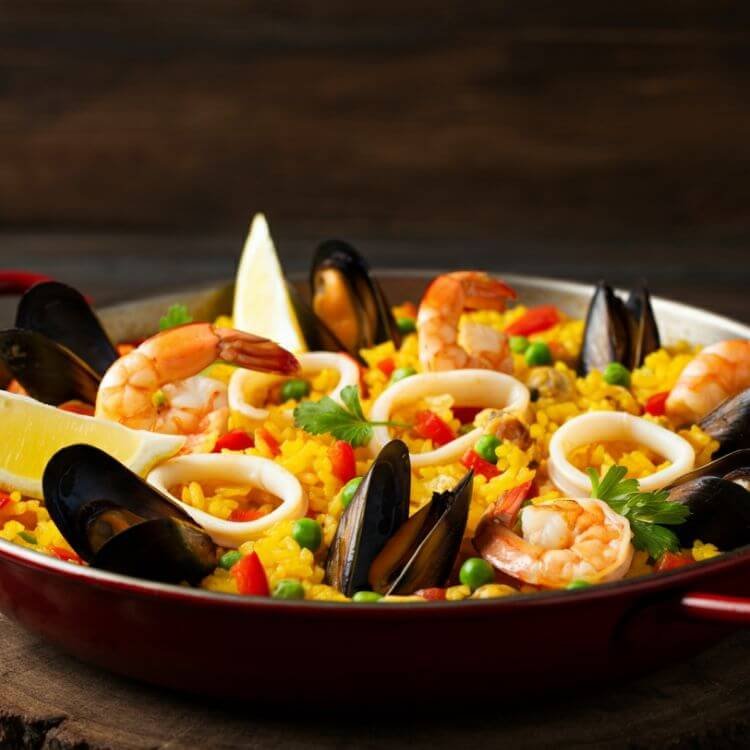 Seafood Paella