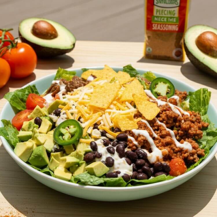 Taco Salad with Ground Beef 
