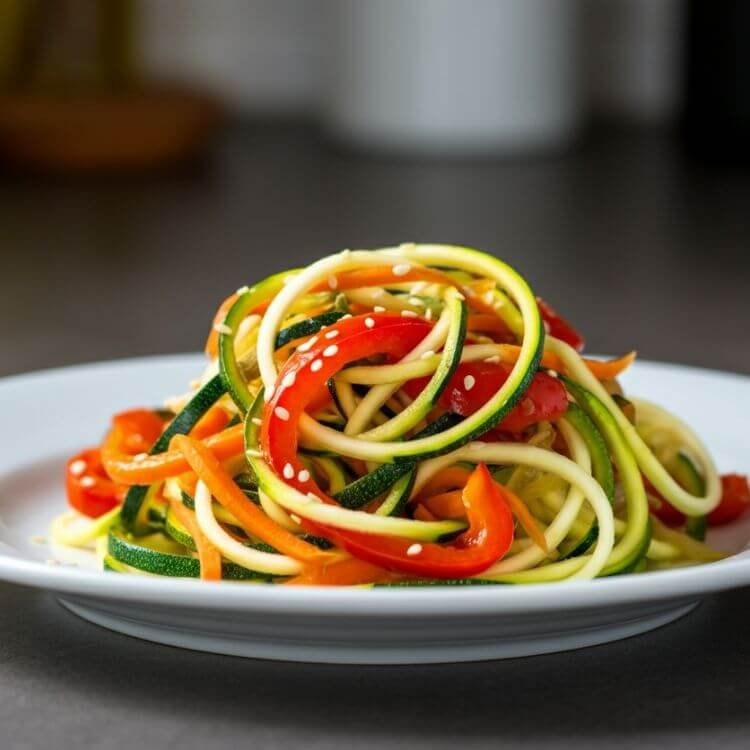 Zucchini Noodle Stir-Fry 
