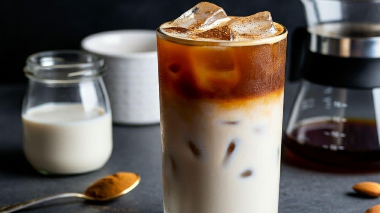 Almond Milk Iced Latte for Weight Loss