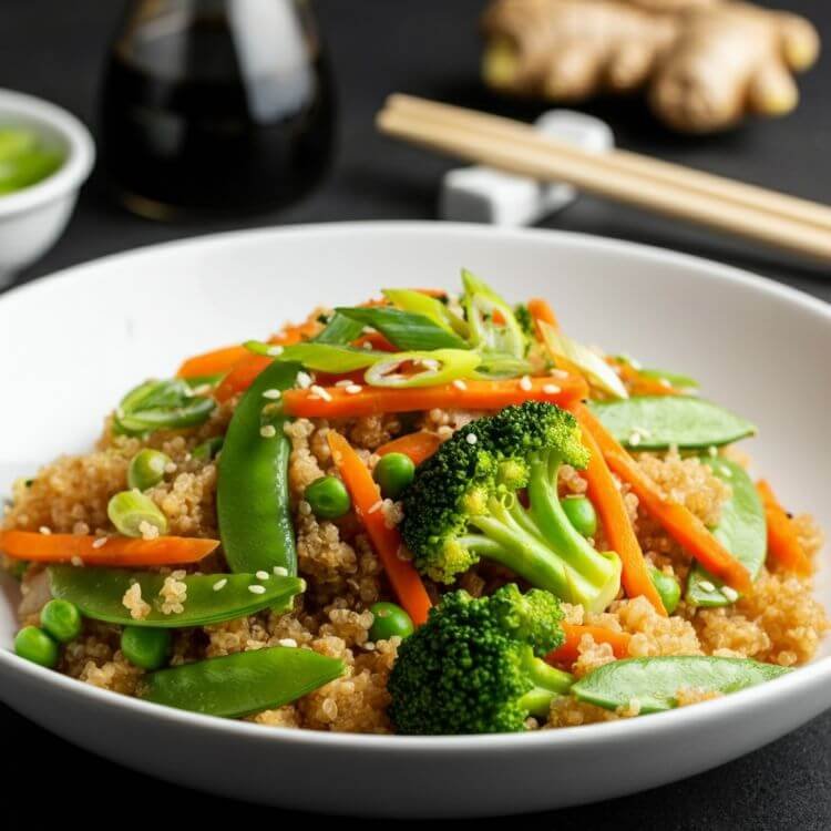Asian-Style Quinoa Stir-Fry