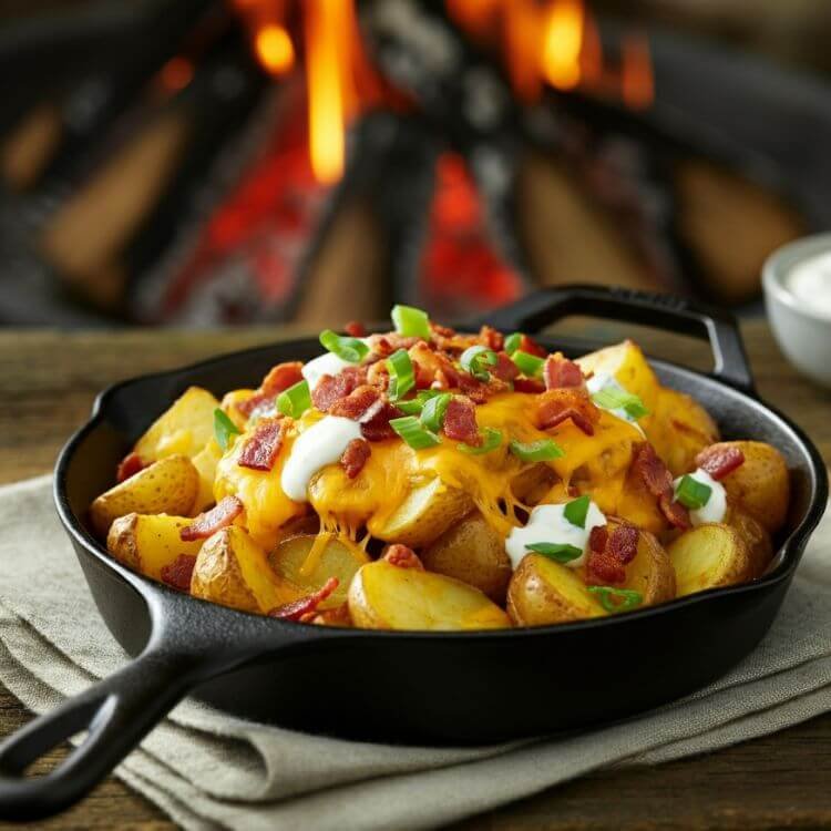 Cheesy Bacon Ranch Potatoes