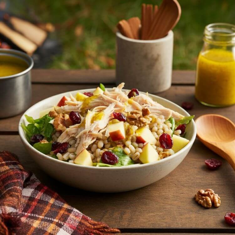 Chicken and Barley Harvest Bowl