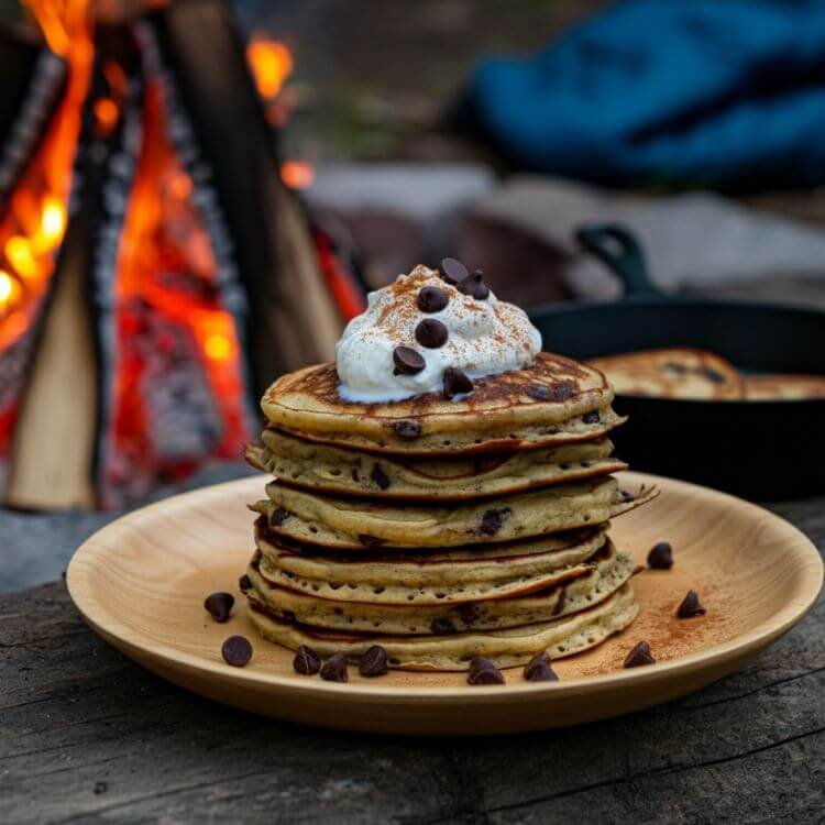 Chocolate Chip Delight Pancakes