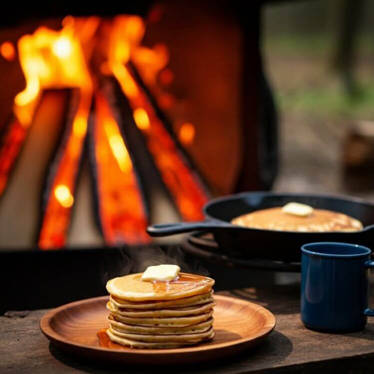 Classic Campfire Pancakes