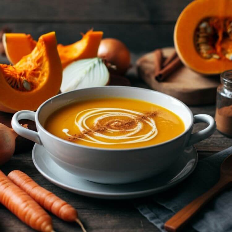 Classic Roasted Pumpkin Soup