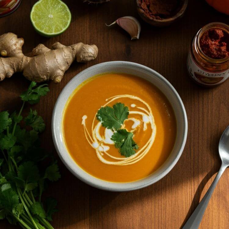Coconut Curry Pumpkin Soup