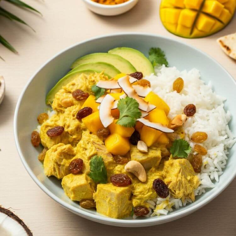 Curry Coconut Tuna Salad