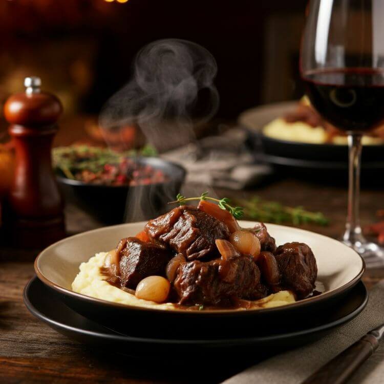 French Beef Bourguignon