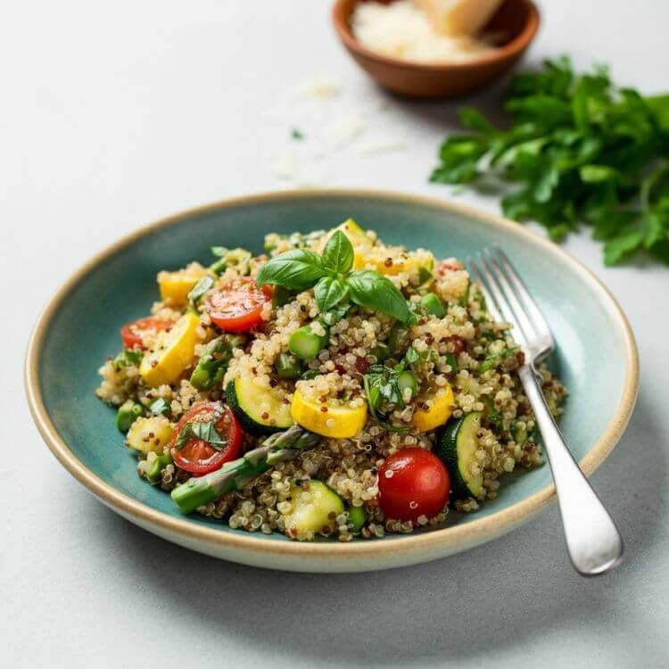 Italian Herb Quinoa Primavera