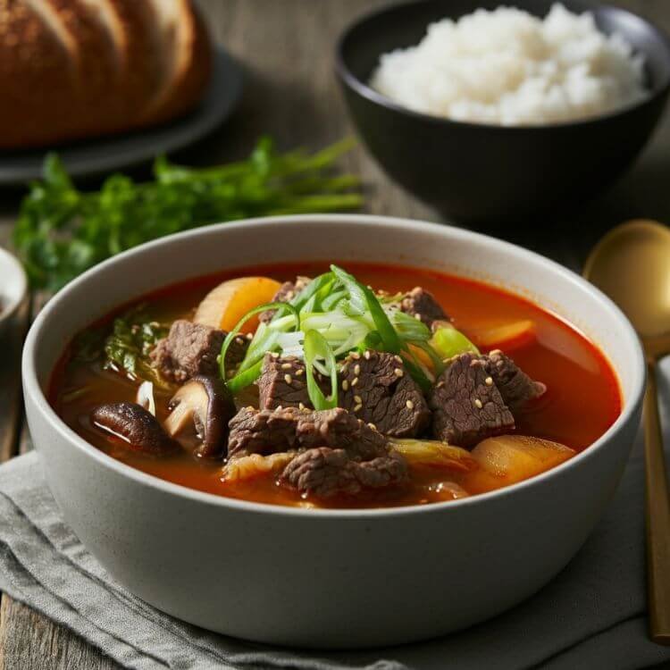 Korean-Style Beef Stew (Galbitang-Inspired)