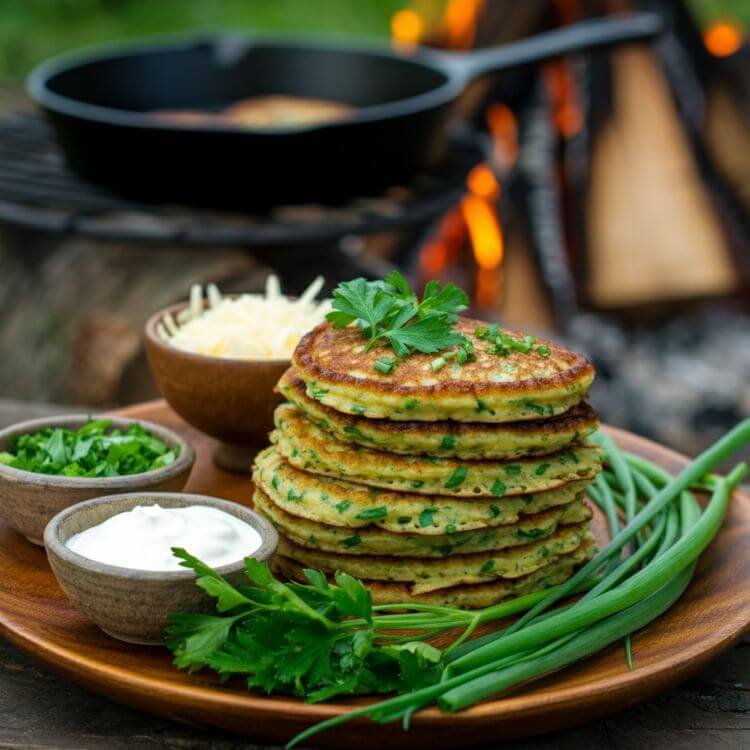 Savory Herb Pancakes