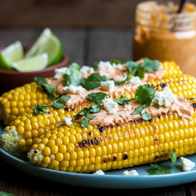 Smoky Grilled Corn with Chipotle Butter